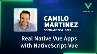 Real Native Vue Apps with NativeScriptVue  VueConf US 2024 [upl. by Waldos]