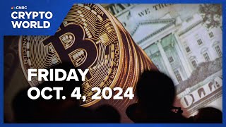 Bitcoin pares weekly losses after betterthanexpected September jobs data CNBC Crypto World [upl. by Berger655]