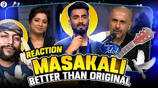 MASAKALI  SHUJA GOWHER FROM KASHMIR IN INDIAN IDOL 15 AUDITION EPISODE 1  REACTION BY RG reaction [upl. by Asirehc]