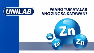 Paano tumatalab ang zinc sa katawan  UNILAB How Medicine Works [upl. by Amin871]