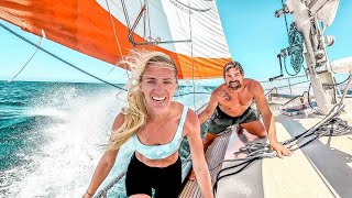 REAL LIFE Aboard Our Floating Off Grid Home ⛵️ Sailing Vessel Delos Ep 411 [upl. by Anreval]