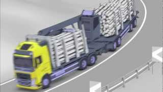 Volvo Trucks  Stretch Brake makes downhill driving safer [upl. by Kleper933]