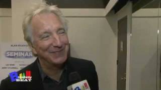 Alan Rickman of Seminar  BroadwayWorld [upl. by Assetnoc]