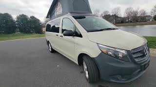 2021 Mercedes Metris pop up camper rv van for sale [upl. by Atirahs]