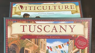 Sanctuary Sunday  Viticulture Tuscany Essential Edition Stonemaier with Bonus Footage [upl. by Leinnad]