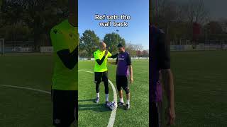 The keeper needs a higher wall🤯 goalkeeper football soccer footballplayer soccerplayer futbol [upl. by Apur]