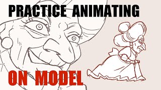 How to Practice Animating on Model  Animator Community Stream [upl. by Rosel]