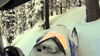 2013 Pro RMK Tree and Powder RIding [upl. by Weinstock]