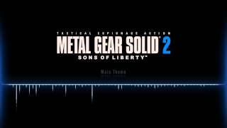 Metal Gear Solid 2 OST  Main Theme [upl. by Furtek]