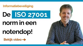 De ISO 27001 norm in een NOTENDOP [upl. by Atikcir]