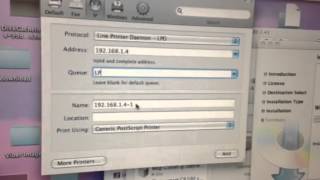 How to add Canon ufrII printer driver to Mac [upl. by Petie223]