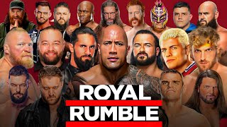 WWE Royal Rumble 2023 Full Match WWE Royal Rumble 2023 Highlights WWE Royal Rumble Highlights [upl. by Ataga]