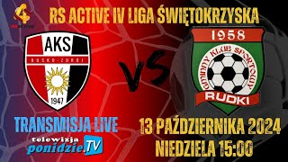 Mecz AKS 1947 BuskoZdrój vs GKS Rudki  Transmisja LIVE [upl. by Vick793]