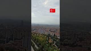 Günaydın Ankara 🇹🇷ankara başkent manzara gezilecekyerler gezi watch amazing beatifulcity [upl. by Nnylodnewg]