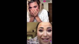 Demi Lovato feat Tori Kelly  Stone Cold  Quarantea with Tori [upl. by Wemolohtrab]