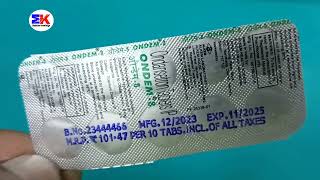 Ondem8mgTablet  Ondansetron 8mg Tablet  Ondem 8mg Tablet Uses Benefits Dosage Review in Hindi [upl. by Eninaj571]