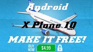 X Plane 10 Hack with Lucky Patcher Android [upl. by Schulze]