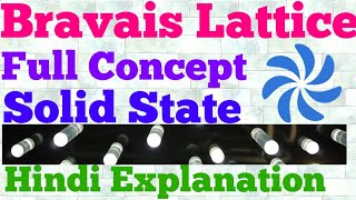 bravais lattice hindi [upl. by Nayve379]