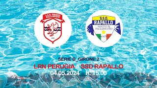 SERIE B  LRN PERUGIA  RAPALLO NUOTO SSD [upl. by Gennifer]