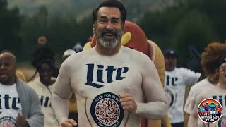 Miller Lite quotRunning of the Beer Adsquot Super Bowl LVIII 58 2024 Commercial [upl. by Jacklin]