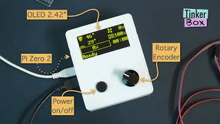 DIY Klipper box with OLED display and rotary encoder [upl. by Aohk]