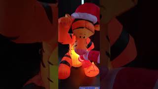 Gemmy Airblown Inflatable Tigger Disney 4ft 2005 EUC w Box for sale Ebay [upl. by Ynattyrb421]