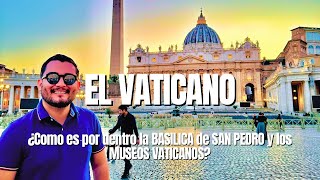 Así es por dentro EL VATICANO 🤯 La basílica de San Pedro y la Capilla Sixtina [upl. by Oakley]