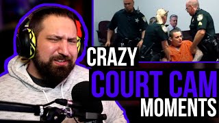 WILD COURT CAM MOMENTS  Most Disrespectful Defendants REACTION [upl. by Ruhtua77]