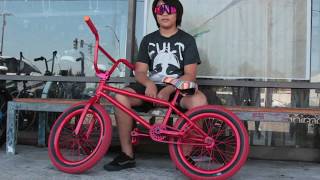 CUSTOM PAINTED 18quot CULT HAWK BIKE BUILD MAX VU [upl. by Eerb]