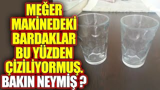 Meğer Makinedeki Bardaklar Bu Yüzden Çiziliyormuş  Bakın Neymiş [upl. by Rape773]