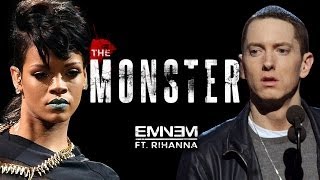 Eminem Feat Rihanna  The Monster Karaoke lyrics HD QUALITY [upl. by Enilesor]