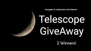 TELESCOPE GIVEAWAY Closed Celestron Powerseeker 40AZ [upl. by January]