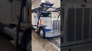 Rollin out fresh and clean🔥 trucking fleetdirect truckwash fresh cdllife carhauling shorts [upl. by Zebedee]