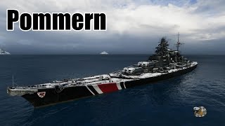 World of Warships Pommern Push [upl. by Mandler]