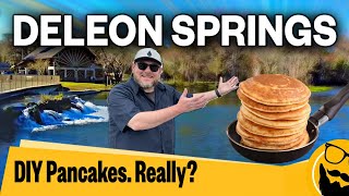 Make Your Own Pancakes at THIS Florida State Park  DeLeon Springs Travel Guide 2024 [upl. by Chimene]