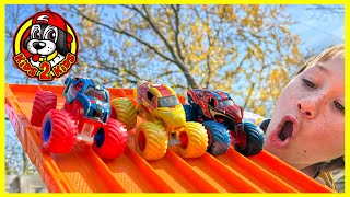 MONSTER JAM MARVEL TRUCKS  SUPER COMPILATION NEW 2024 Monster Trucks MEGA SPIDERMAN RC amp MINIS [upl. by Oringas876]