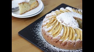 Gâteau aux pommes  une recette trop facile [upl. by Siuoleoj783]