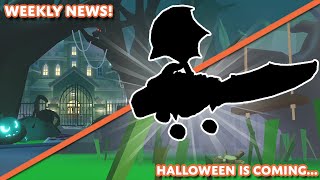 🎃 Halloween is coming BOO 👻 Weekly News 🗞️ Adopt Me on Roblox ✨ [upl. by Lenka]