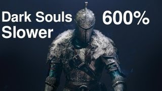 Dark Souls  Gwyn Lord of Cinder 600 Slower [upl. by Virgil]