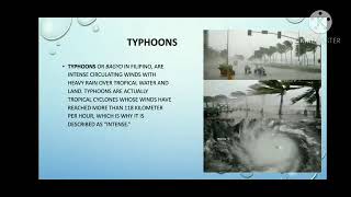 Module 7 Hydrometeorological Hazards Typhoons Storm Surge Flash floods Thunderstorms [upl. by Werdn738]