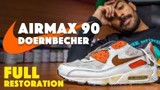 Nike Air Max 90 Doernbecher restoration by Vick Almighty [upl. by Preston]