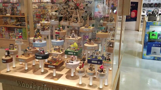 Wooderful Life music Box display at Taipei Airport [upl. by Lyrradal651]