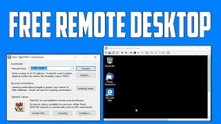 How To Use TightVNC To Access Computers Remotely in LAN  Free Remote Desktop [upl. by Coster]