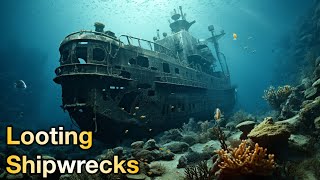 The Dark Truth Behind Stolen WW2 Shipwrecks [upl. by Ahsyen]