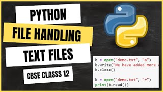 Class 12 CBSE File Handling Part 1  Introduction and Text Files  Tamil [upl. by Swagerty]