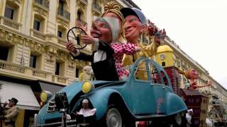 Carnaval de Nice 2011  ニース カーニバル 2011年2月22日 [upl. by Kacy867]