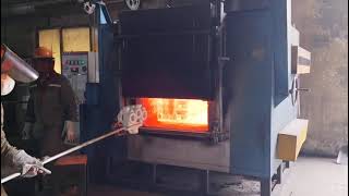 Stainless Steel castingsPrecision process Roasting Process [upl. by Akital]