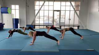 Acro dance 20 min strength conditioning [upl. by Homans]