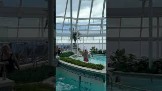 Adults Only Solarium on Anthem Of The Seas 💆‍♂️ travel cruise royalcaribbean anthem [upl. by Atekihc500]