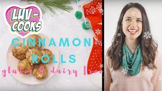 Gluten Free and Dairy Free Cinnamon Rolls Recipe [upl. by Ahseim]